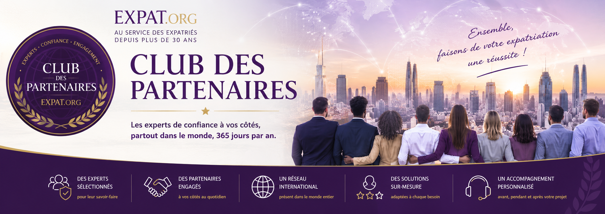 Club des Partenaires Expat.org, réseau international d'experts de l'expatriation