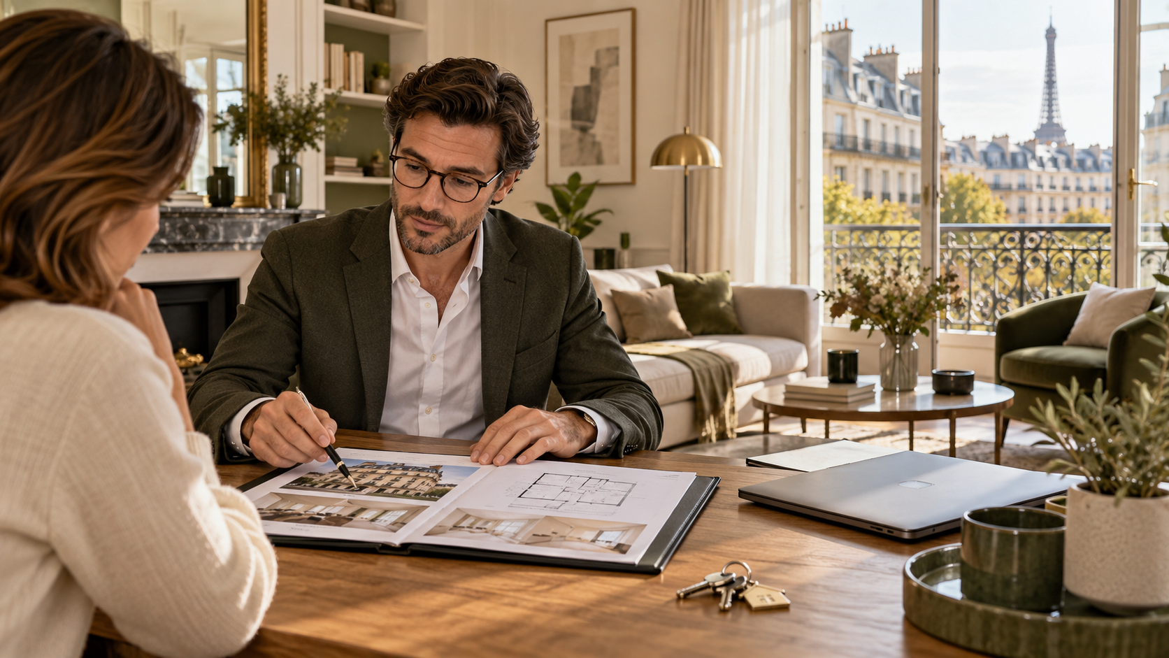 Appartement et dossier immobilier